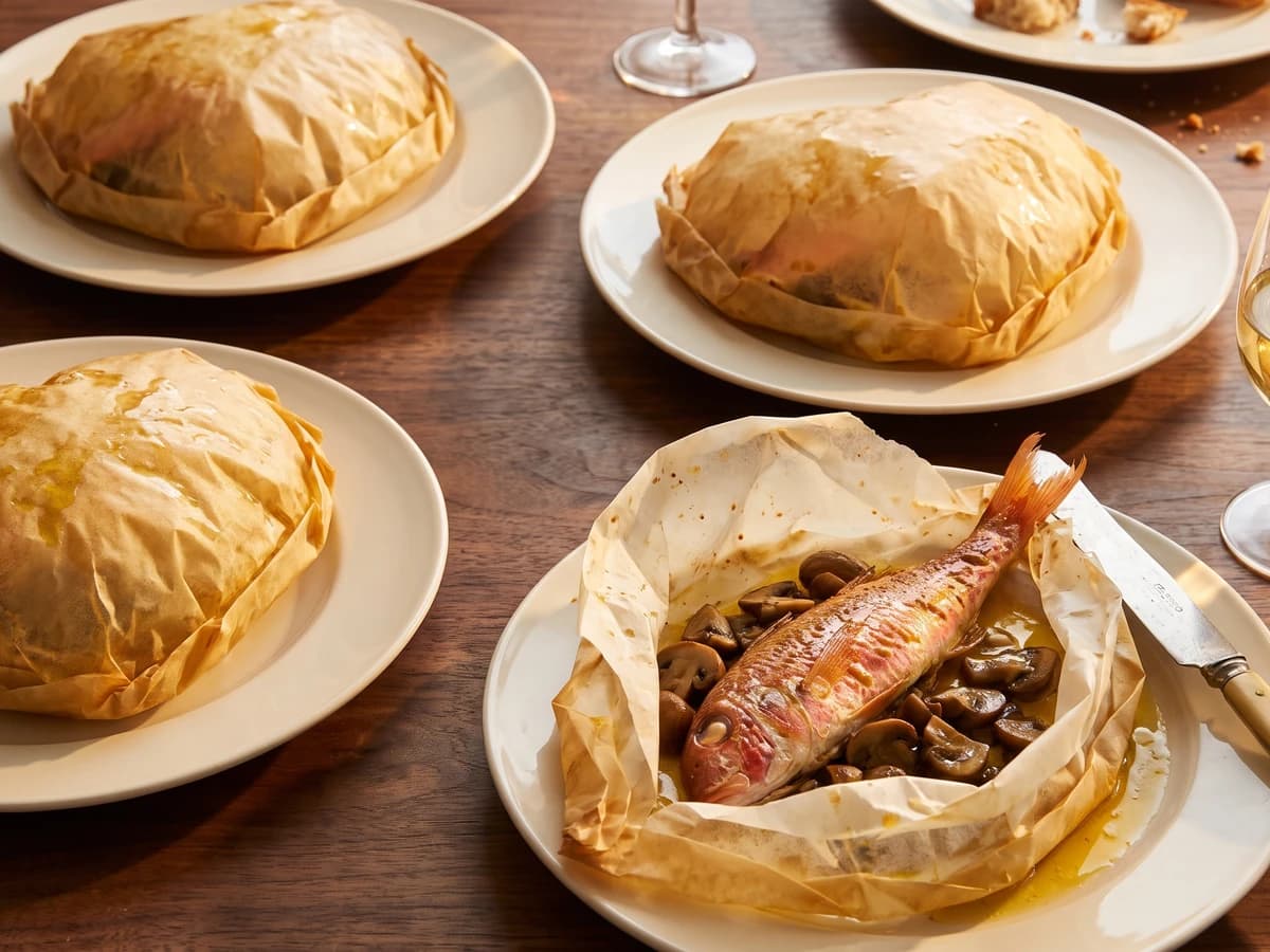 Rouget en Papillote - Chef Juliette