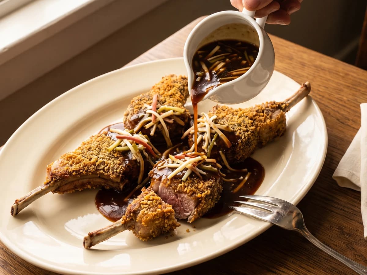 Côtelettes de Mouton à la Reforme - Chef Juliette
