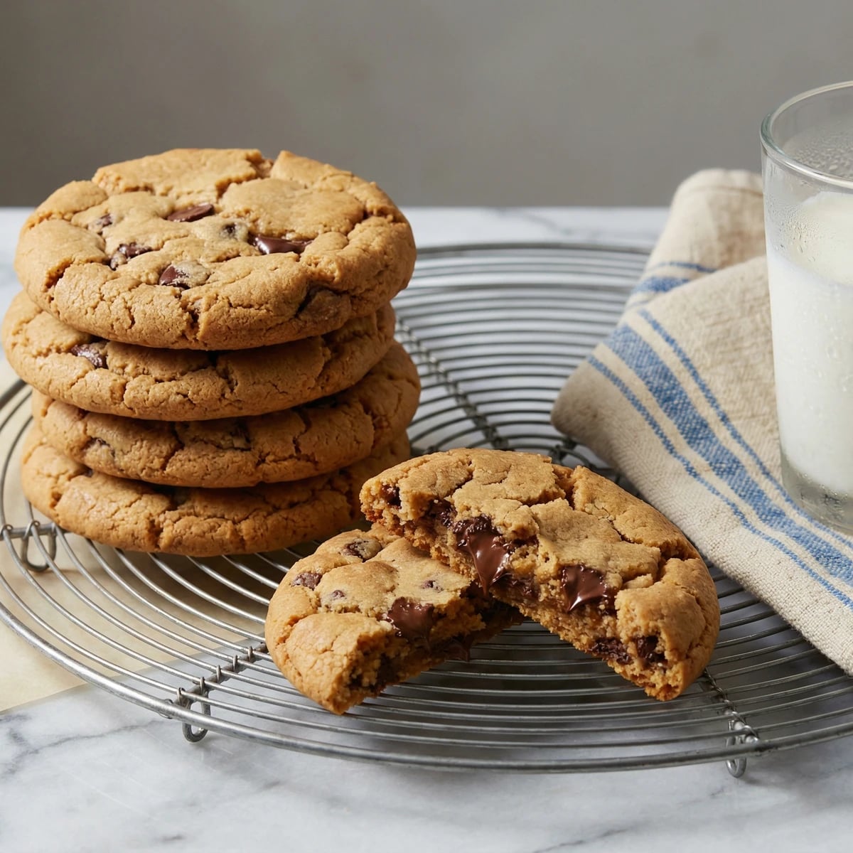 Peanut Butter Chocolate Chip Cookies