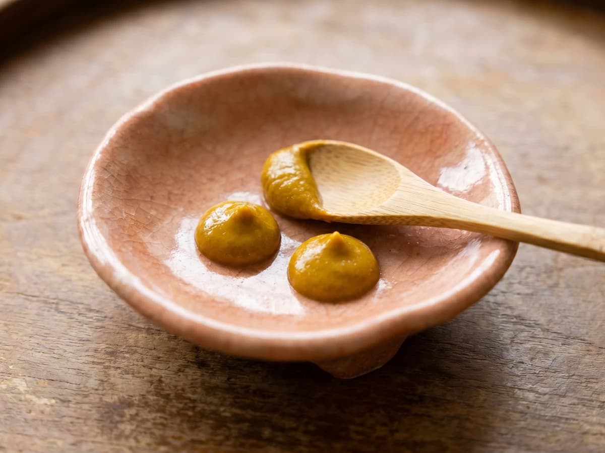 Japanese Hot Mustard Paste (練りからし, Neri Karashi) - Chef Takumi
