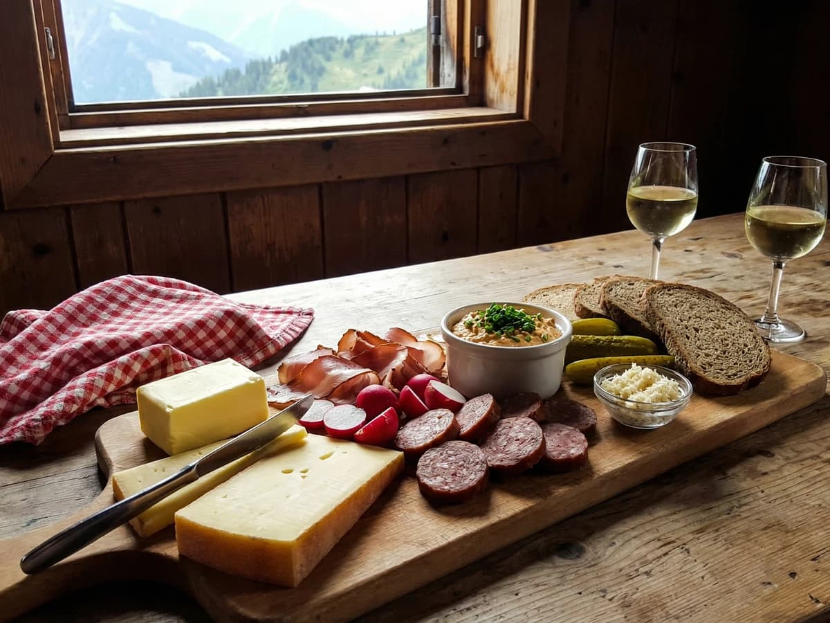 Almjause (Alpine Hut Snack Board)