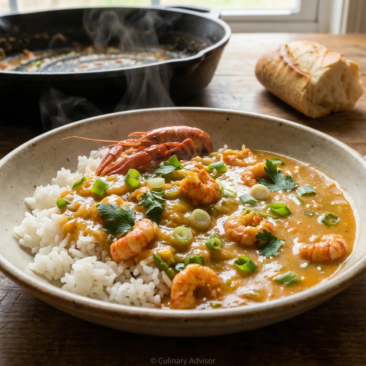 Crawfish Etouffee