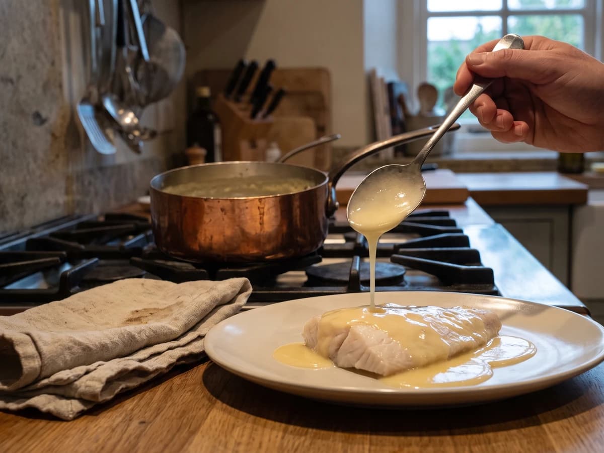 White Wine Sauce - Chef Juliette