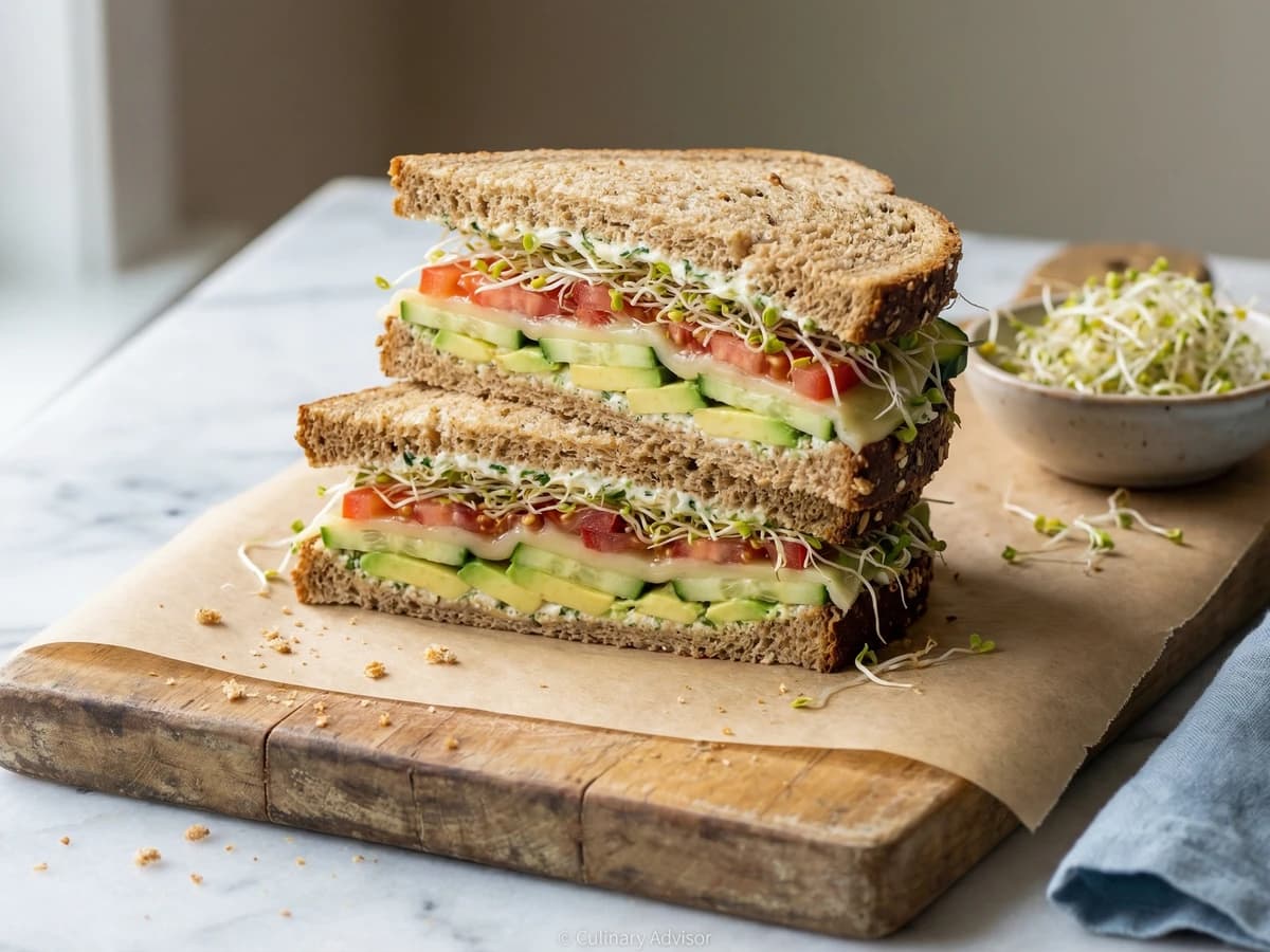 California Veggie Sandwich - Chef Dean