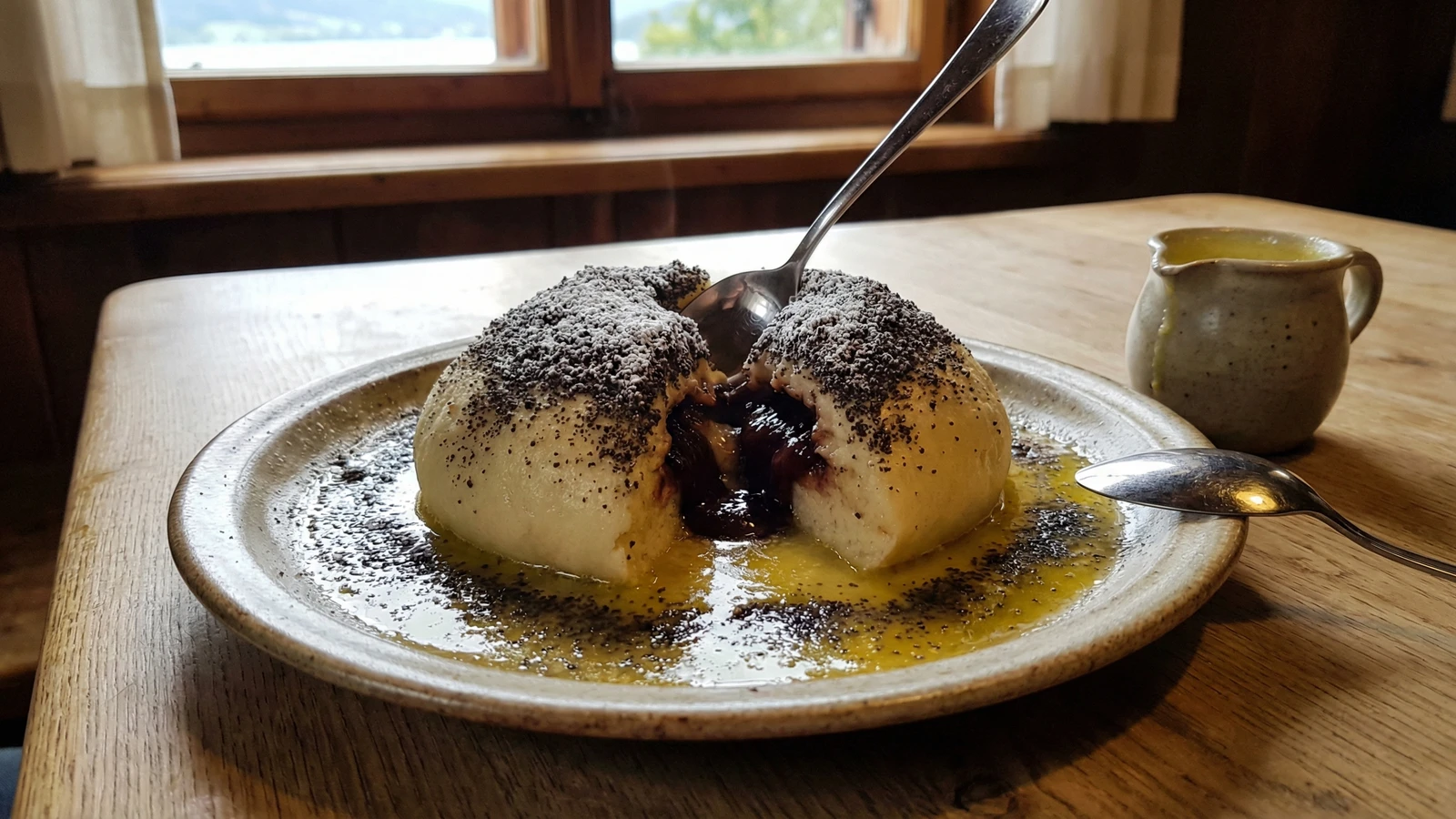 Germknödel (Steamed Yeast Dumplings)