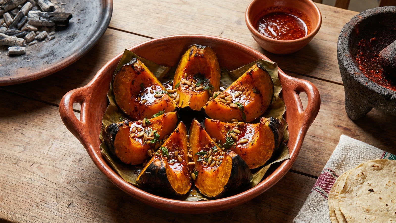Chiapas Milpa Roasted Squash (Calabaza Asada)