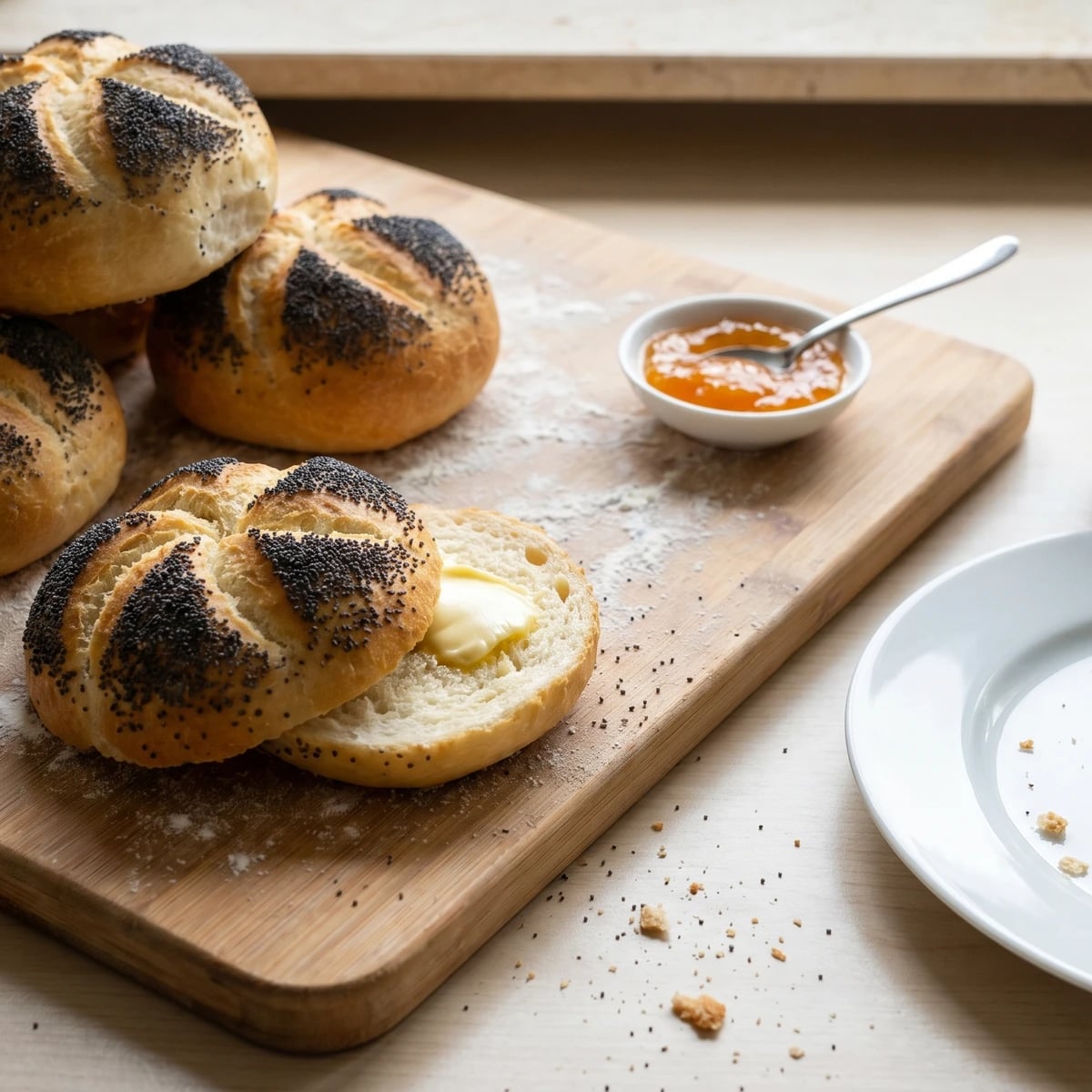 Mohnbrötchen