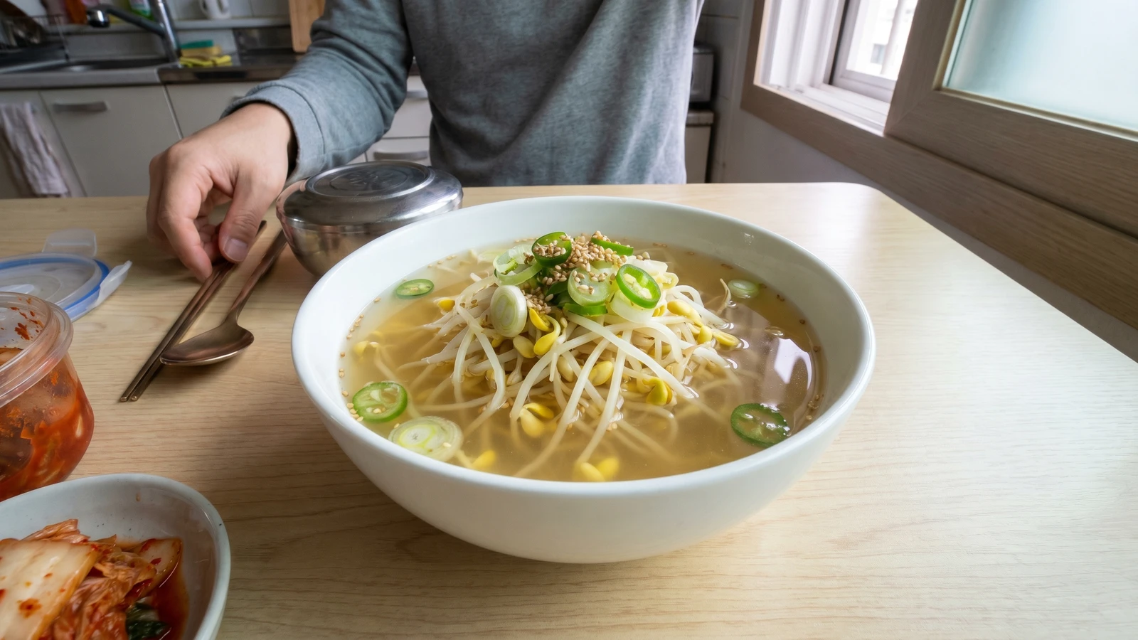 Kongnamul-guk (Soybean Sprout Soup)