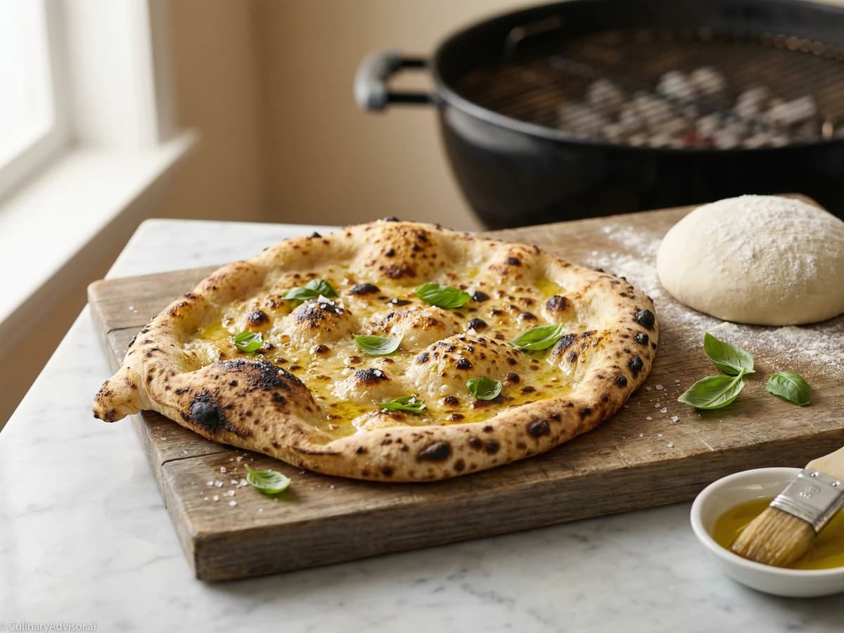 Grilled Pizza Dough - Chef Dean