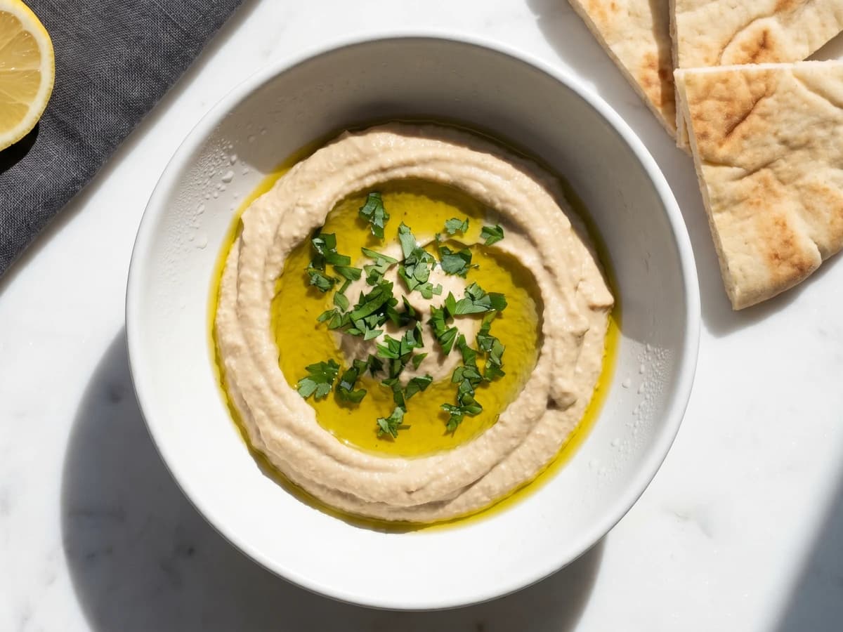 Cypriot Tahinosalata (Ταχινοσαλάτα Κύπρου)
