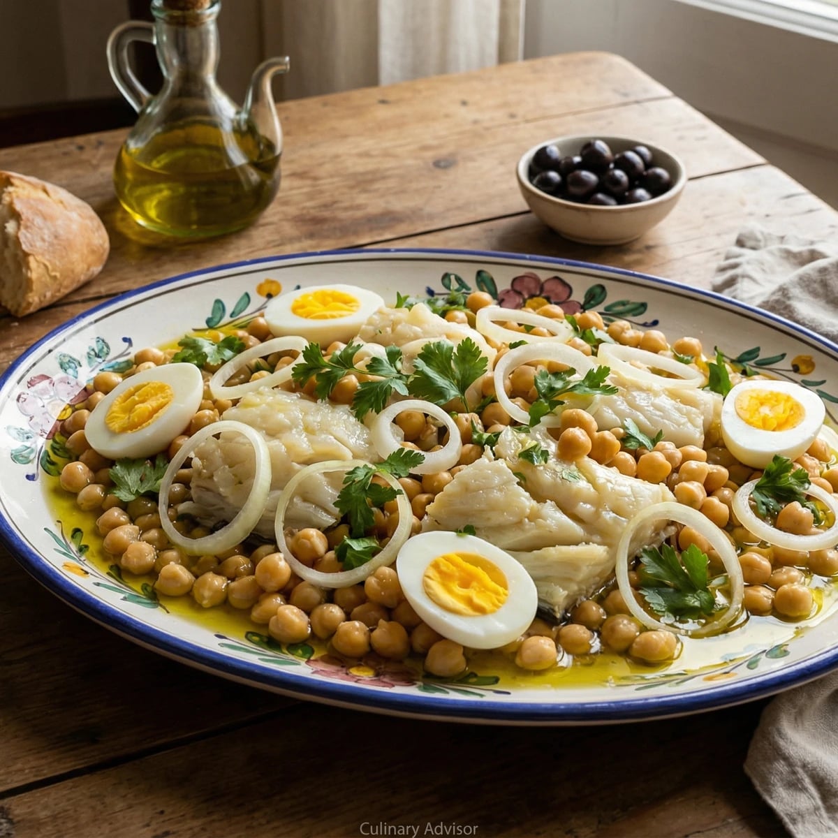 Bacalhau com Grão