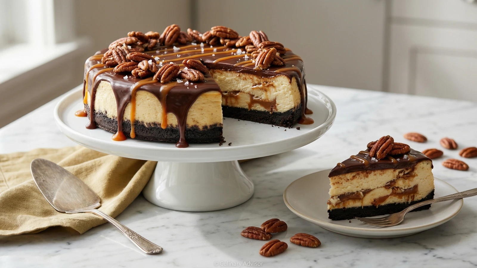 Turtle Cheesecake