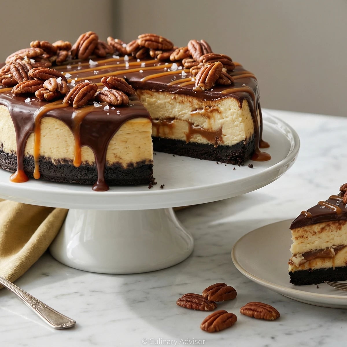 Turtle Cheesecake