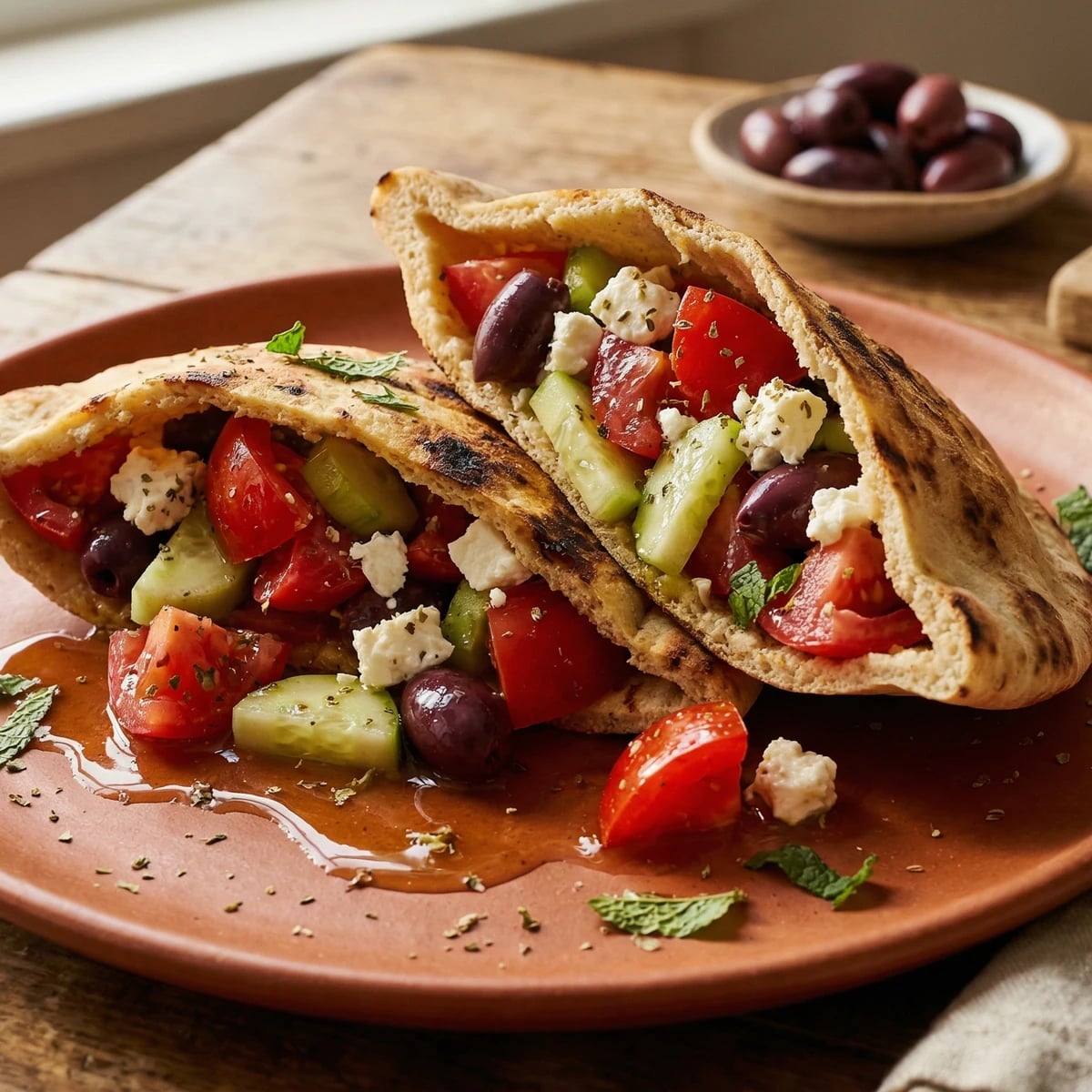 Greek Salad Pita