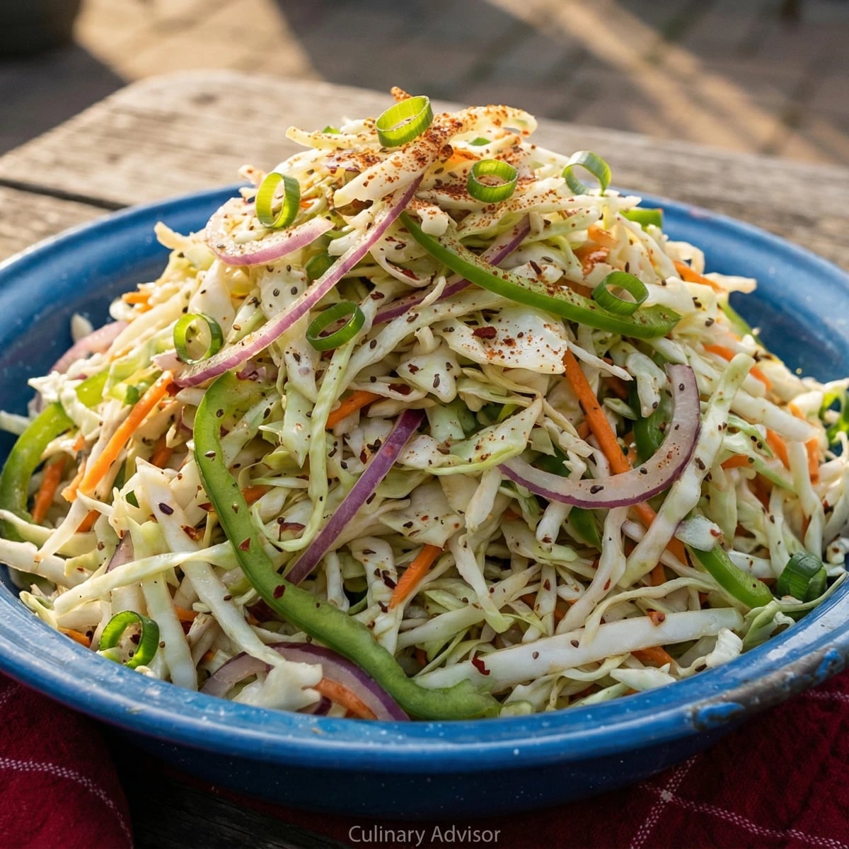 Tangy Vinegar Coleslaw