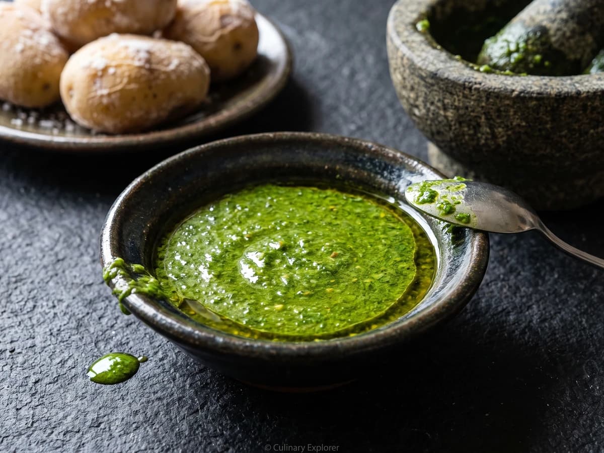 Mojo Verde de Cilantro - Chef Isabel