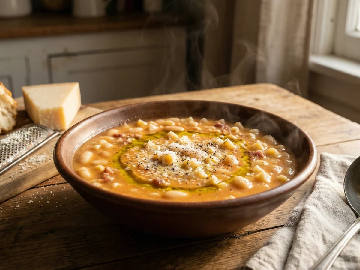 Pasta e Fagioli alla Napoletana - Chef Graziella