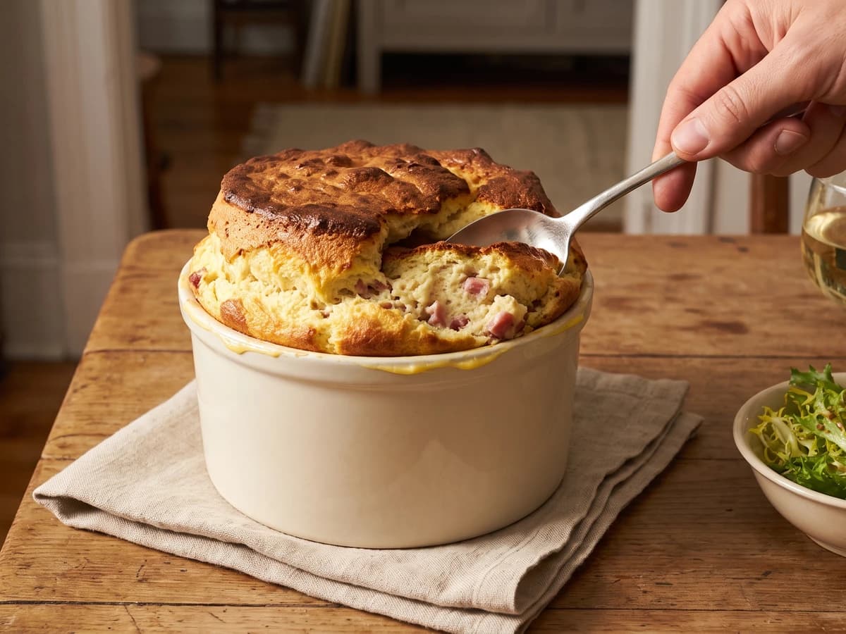 Soufflés au Jambon - Chef Juliette