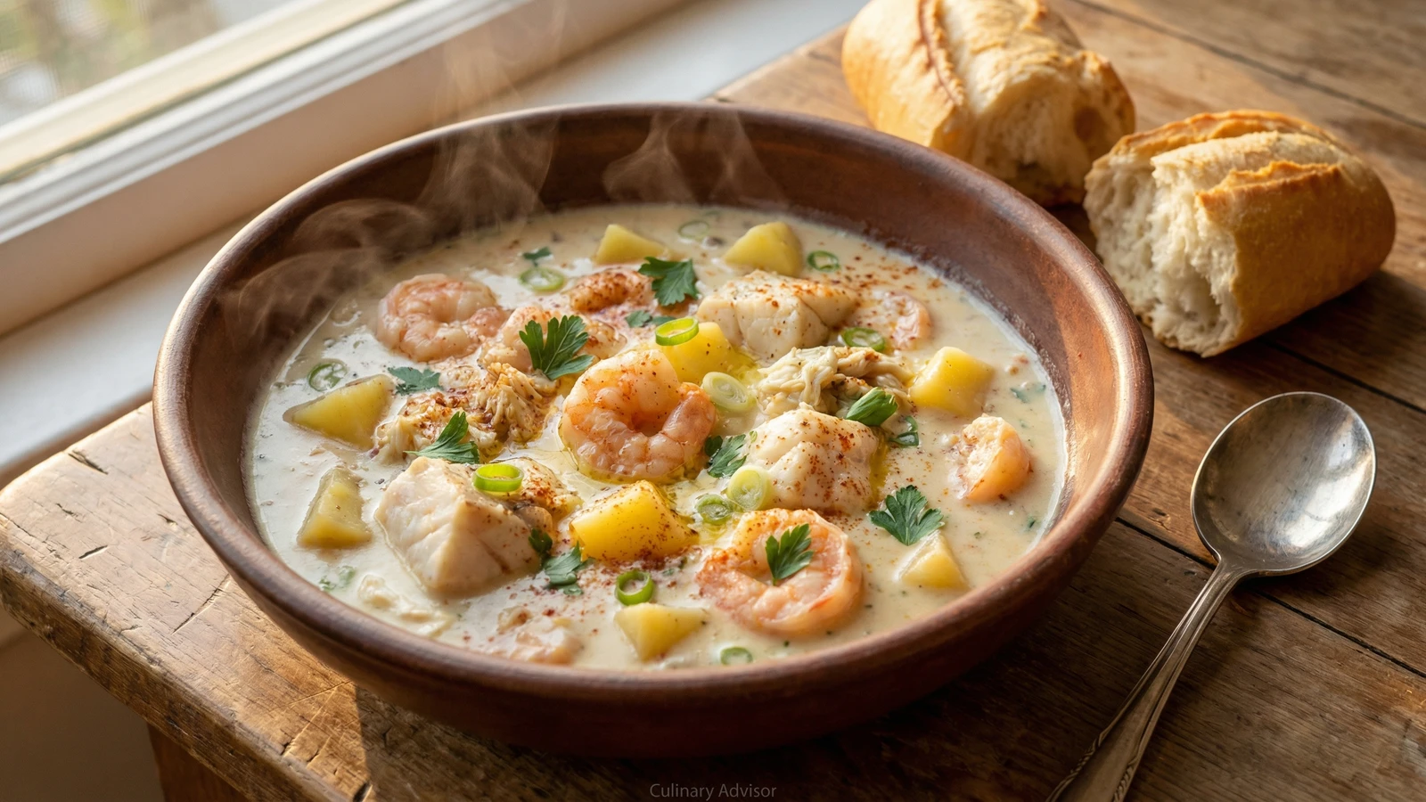 Gulf Seafood Chowder
