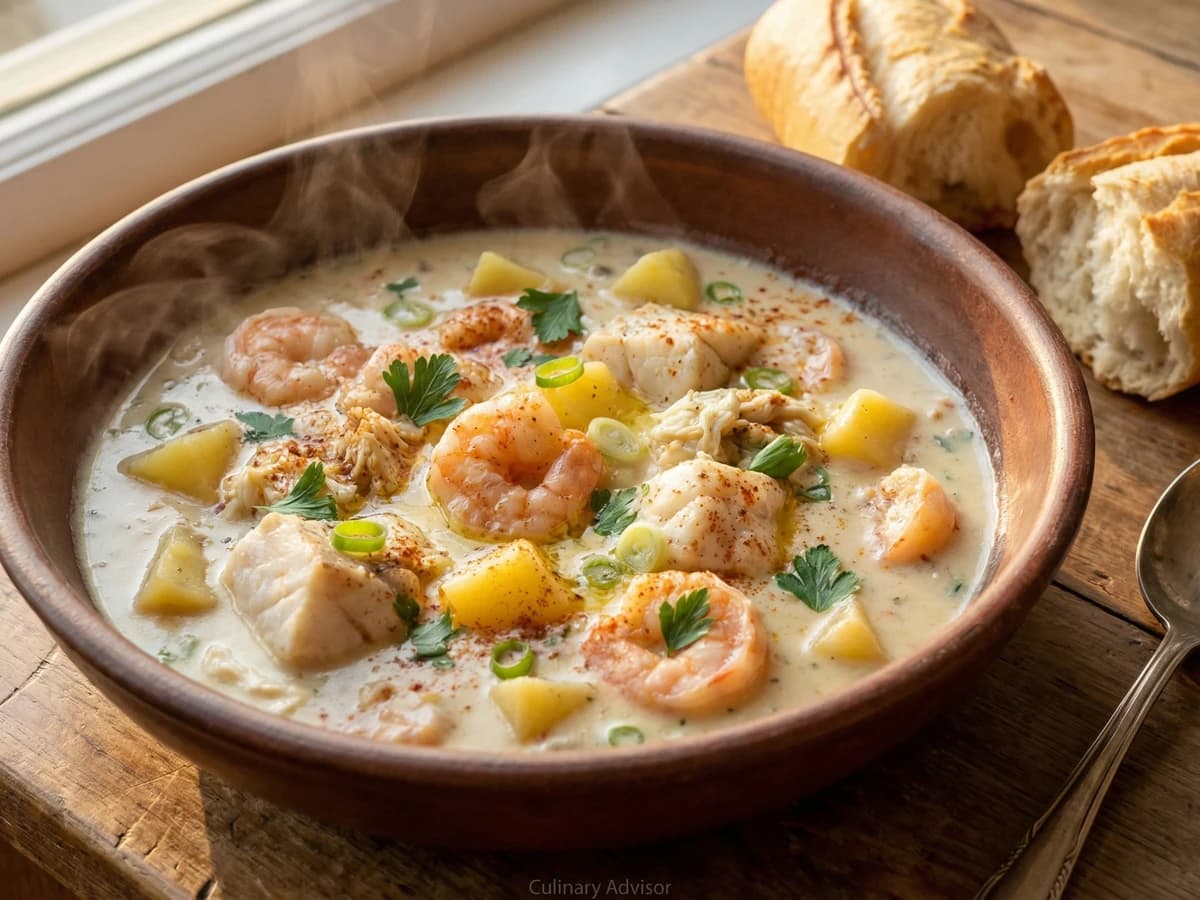 Gulf Seafood Chowder