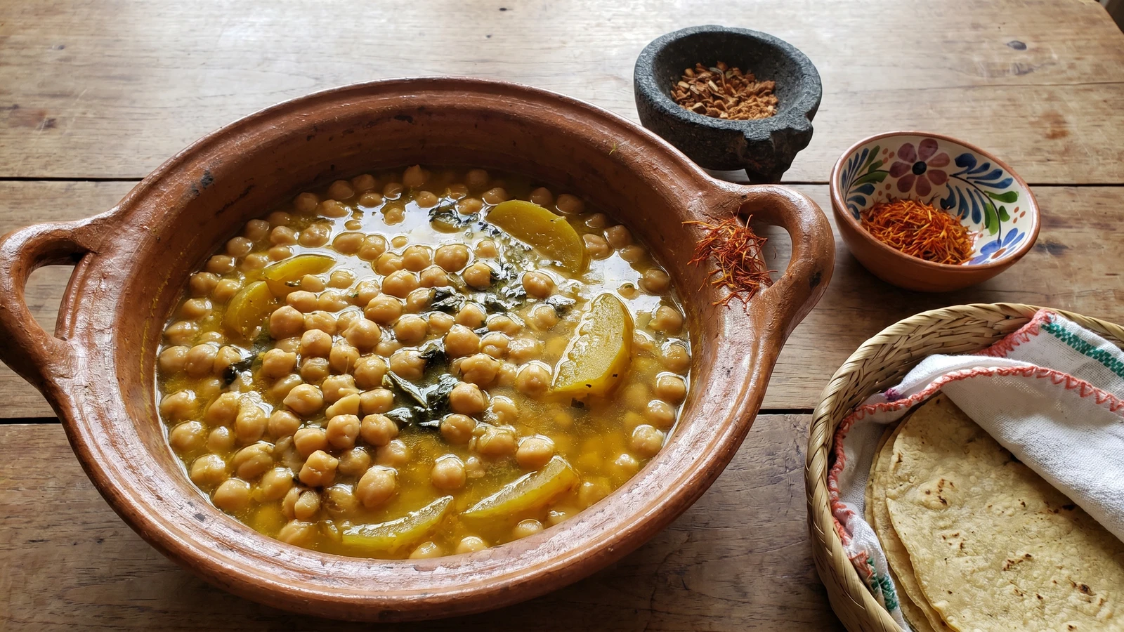 Garbanzos en Amarillo de Tolimán (Querétaro Otomí)