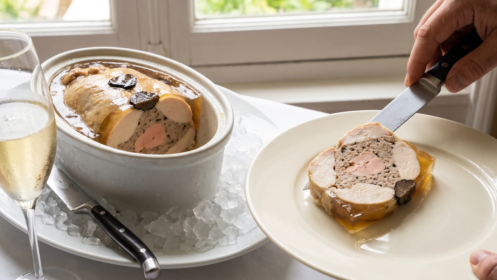 Poularde En Terrine à la Gelée