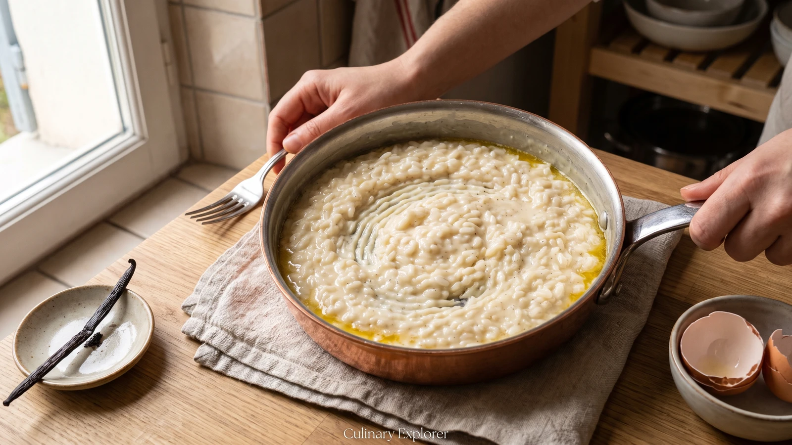 Rice Preparation for Entremets