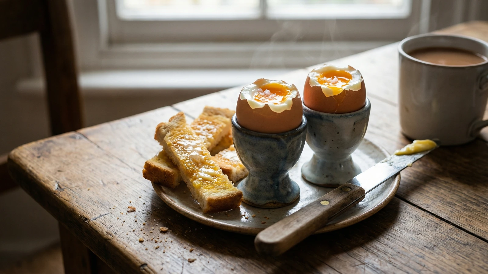 Boiled Eggs with Soldiers