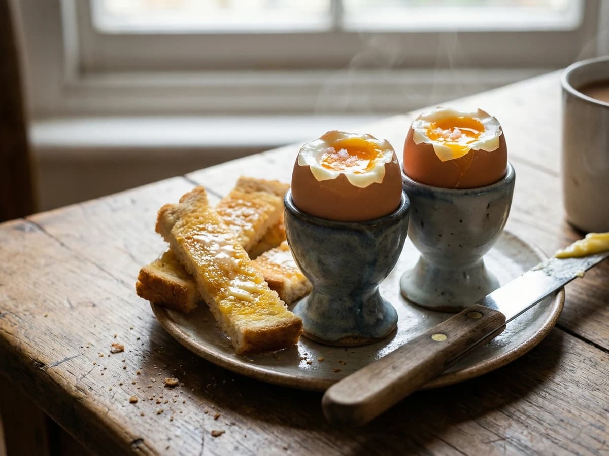Boiled Eggs with Soldiers