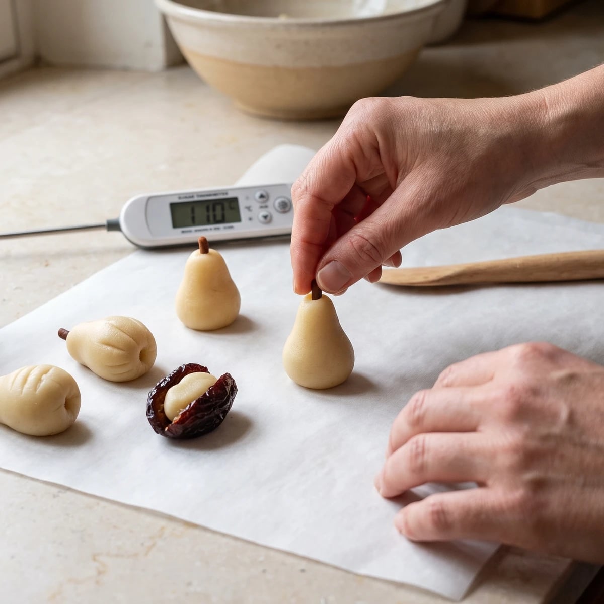 Melting Almond Paste (for Stuffing and Imitating Fruit)