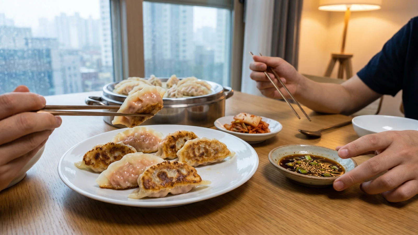 Saeu-mandu (Shrimp Dumplings)