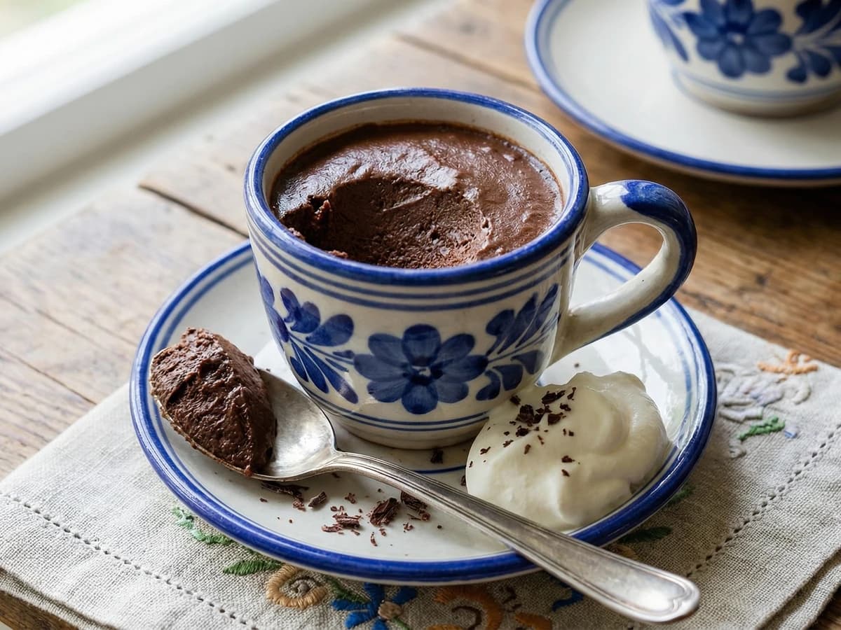 Mousse de Chocolate Português - Chef Margarida