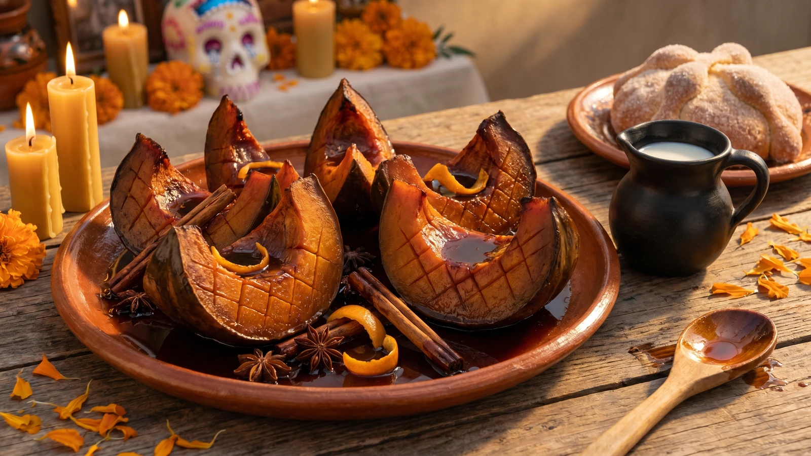 Calabaza en Tacha