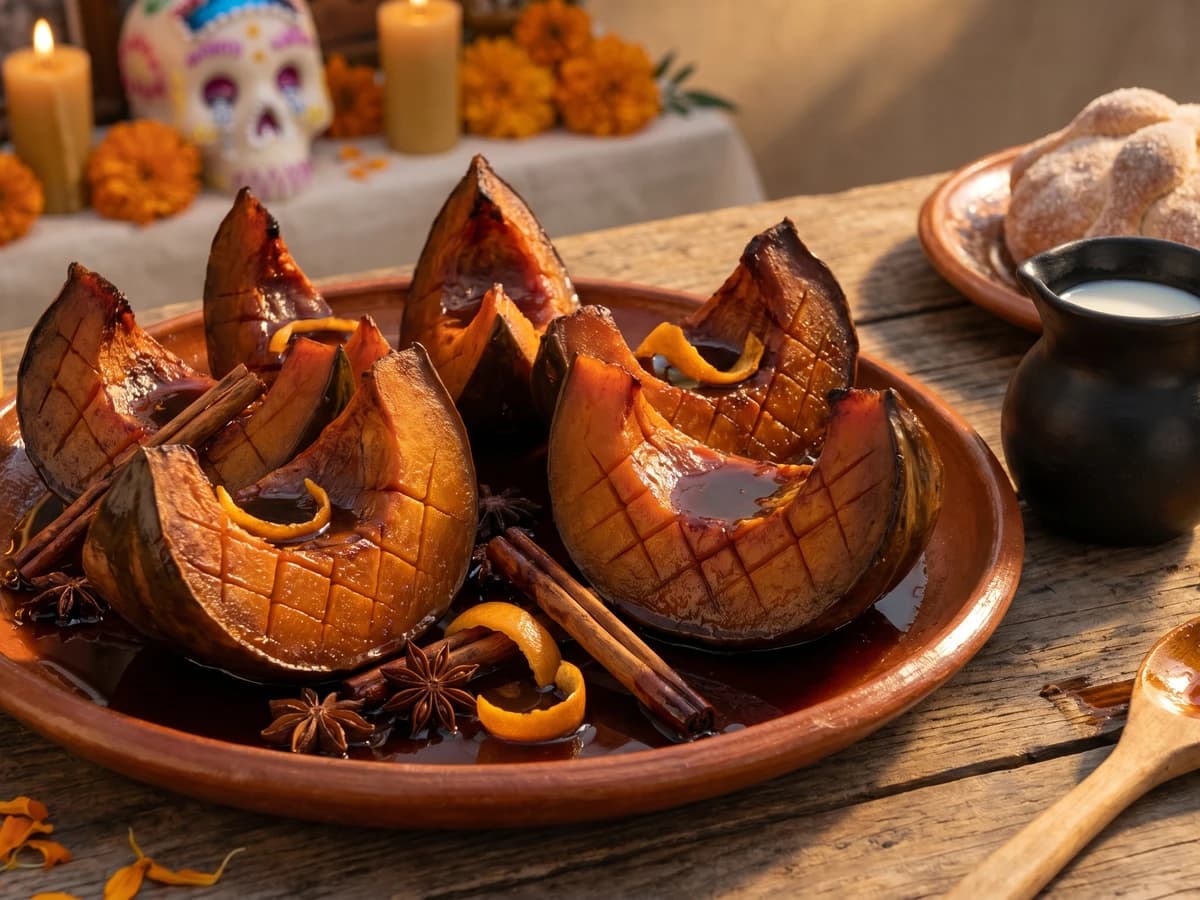 Calabaza en Tacha