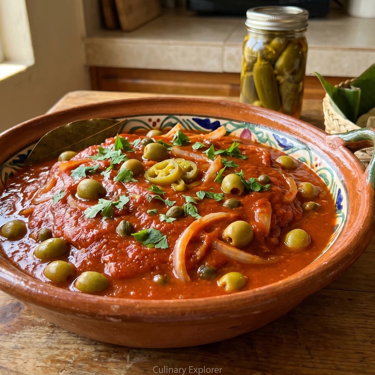 Veracruz Tomato-Olive-Caper Sauce