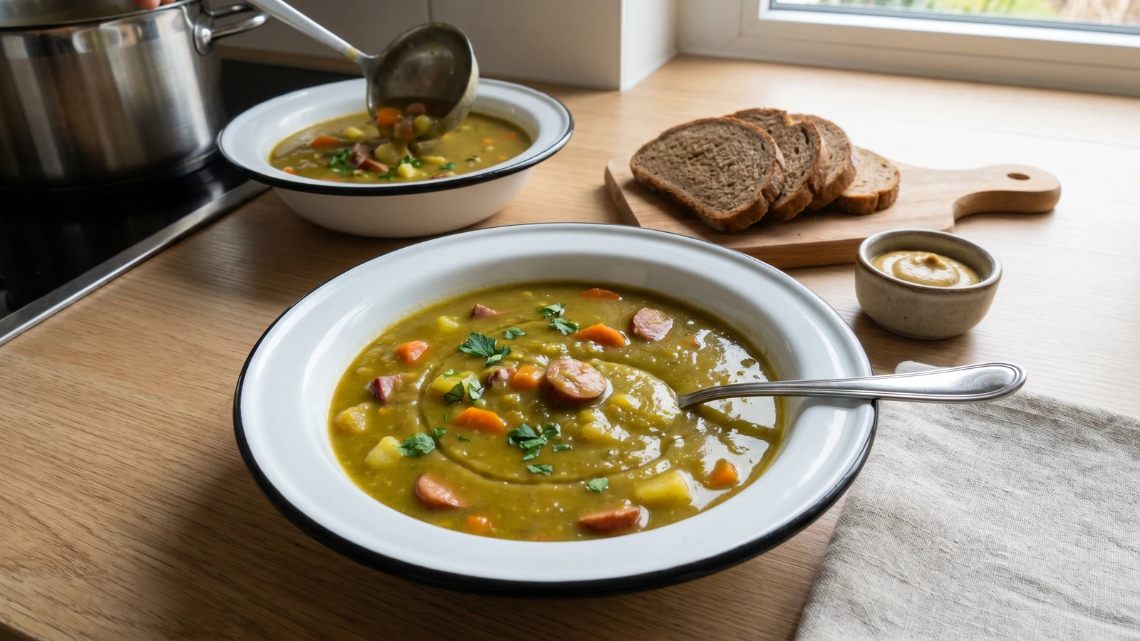 Pfälzer Erbsensuppe