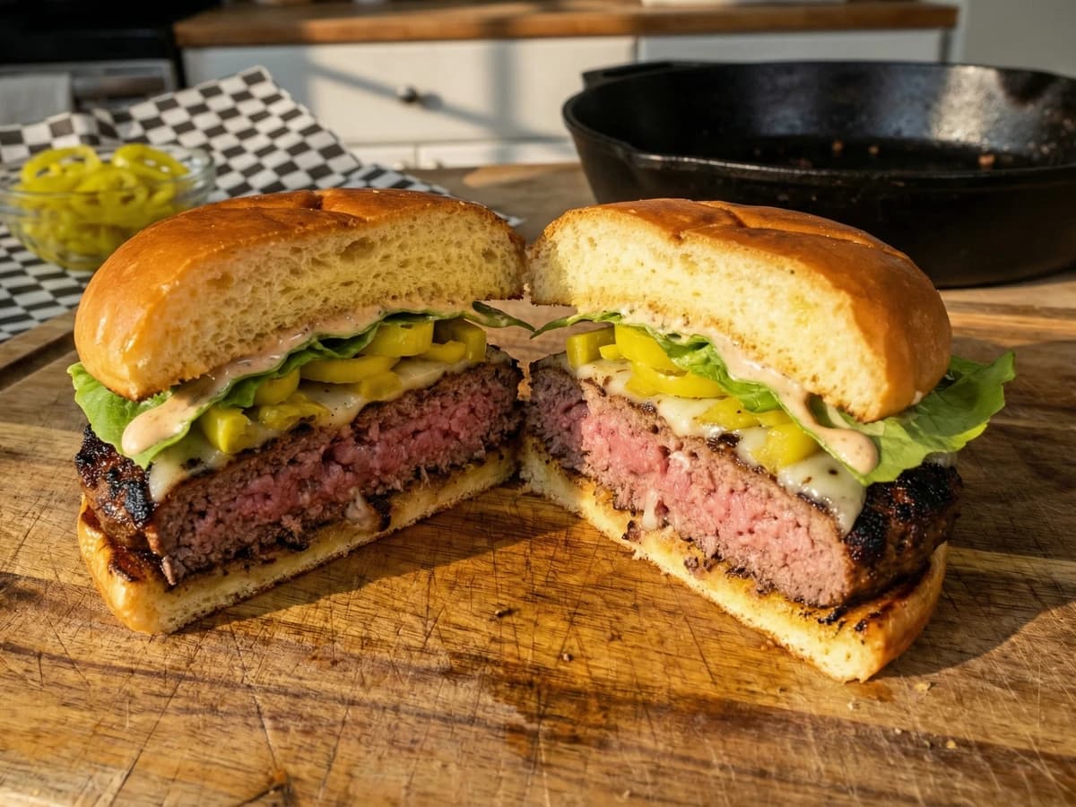 Blackened Bayou Burger