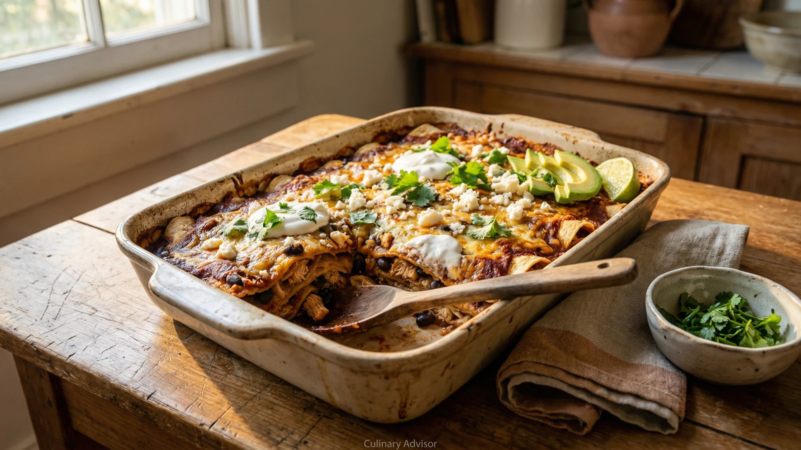 Chicken Enchilada Casserole