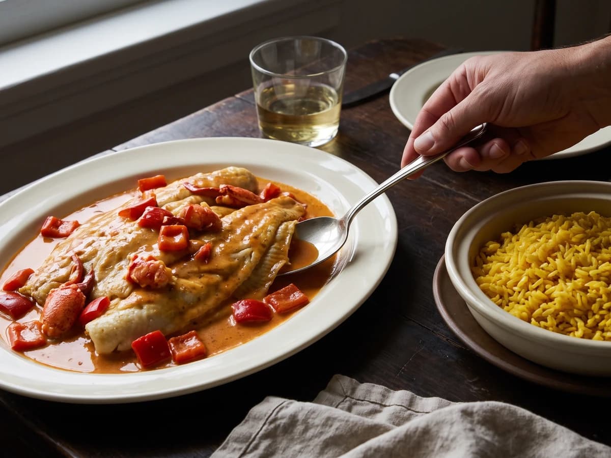Filets de Soles Persane - Chef Juliette