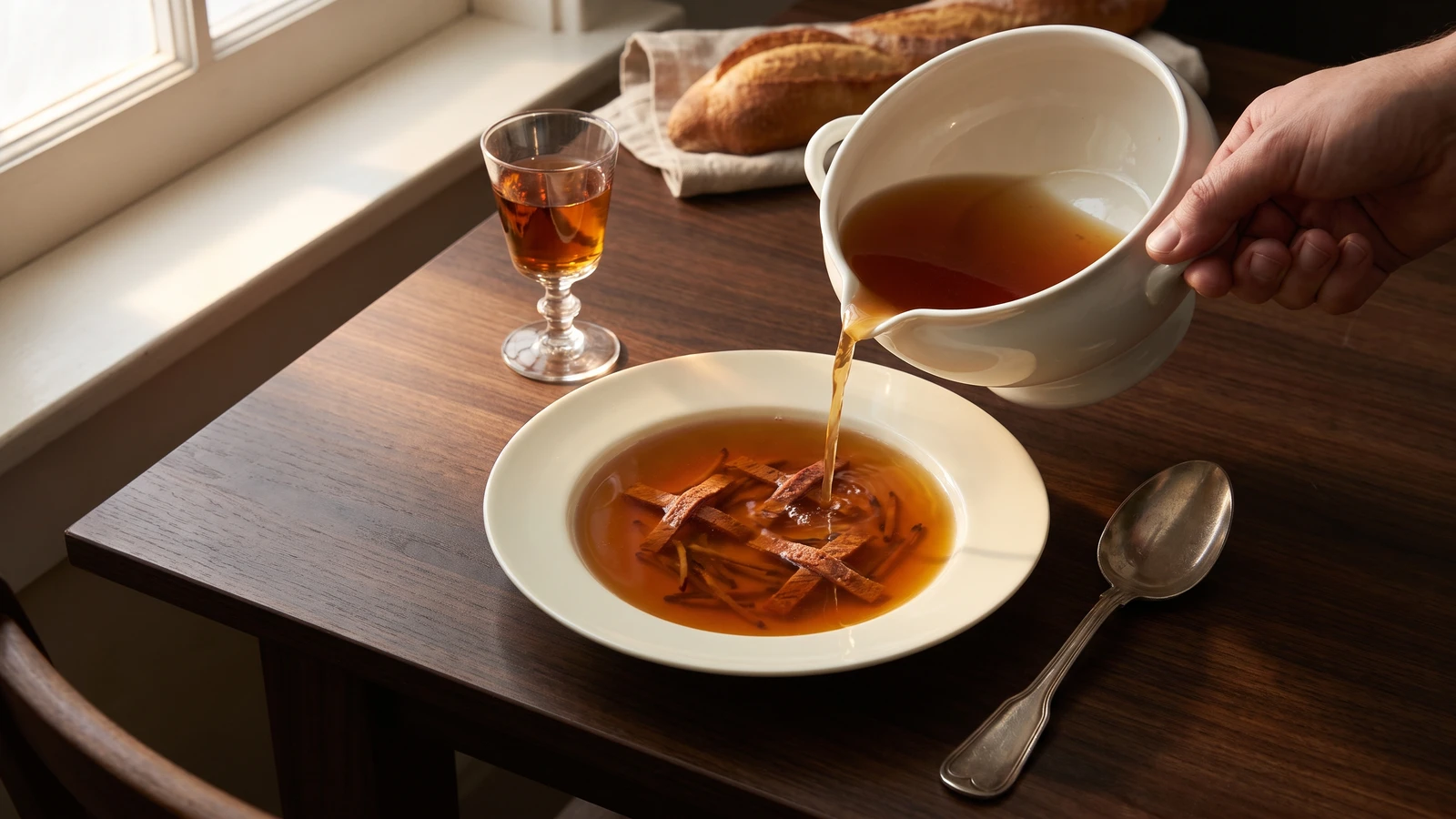 Consommé Saint Hubert