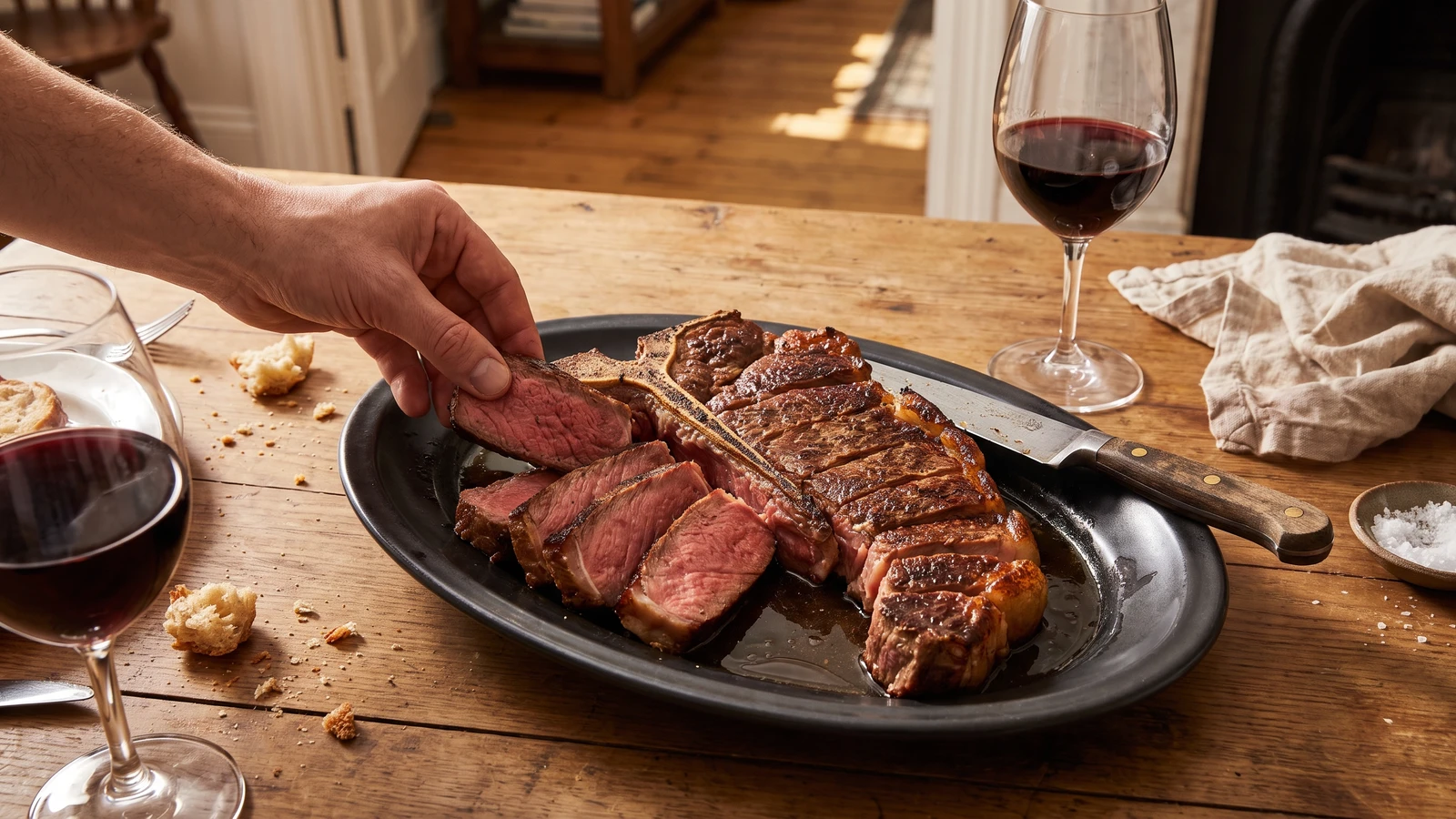 Porterhouse-steak (Grill)