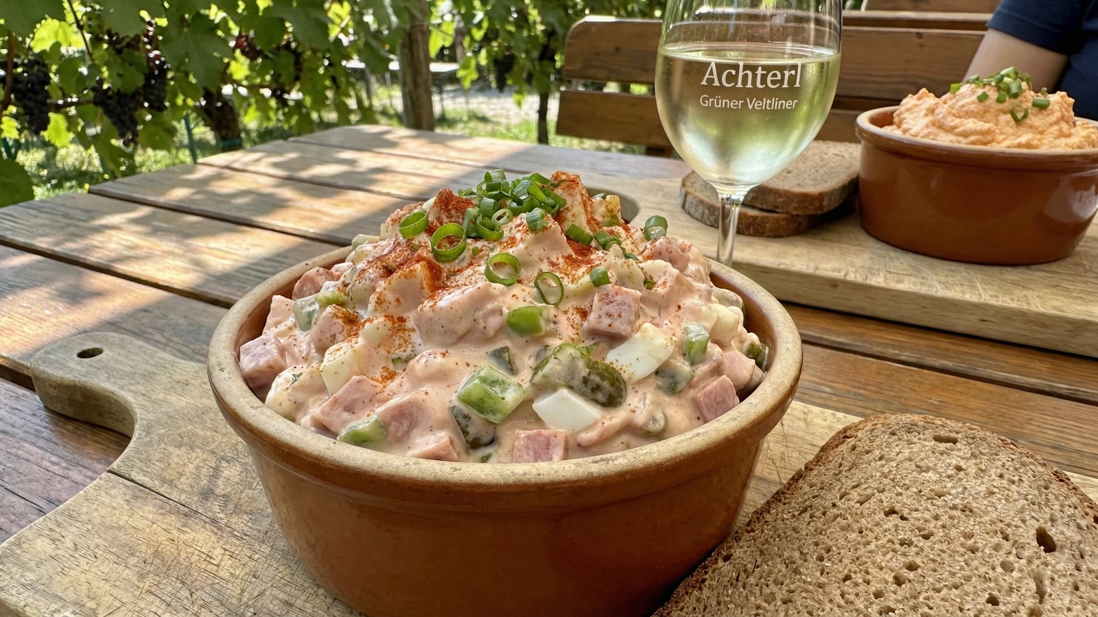 Kellergatsch (Wine Quarter Leftover Spread)