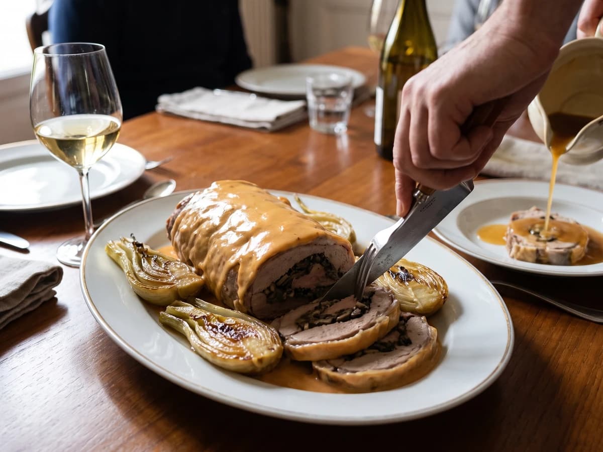 Selle de Veau à la Romanoff - Chef Juliette