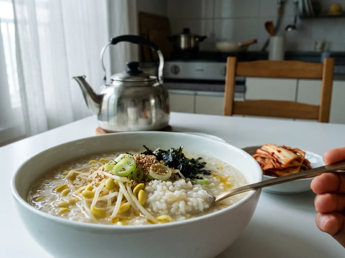 Kongnamul-juk (Bean Sprout Porridge)