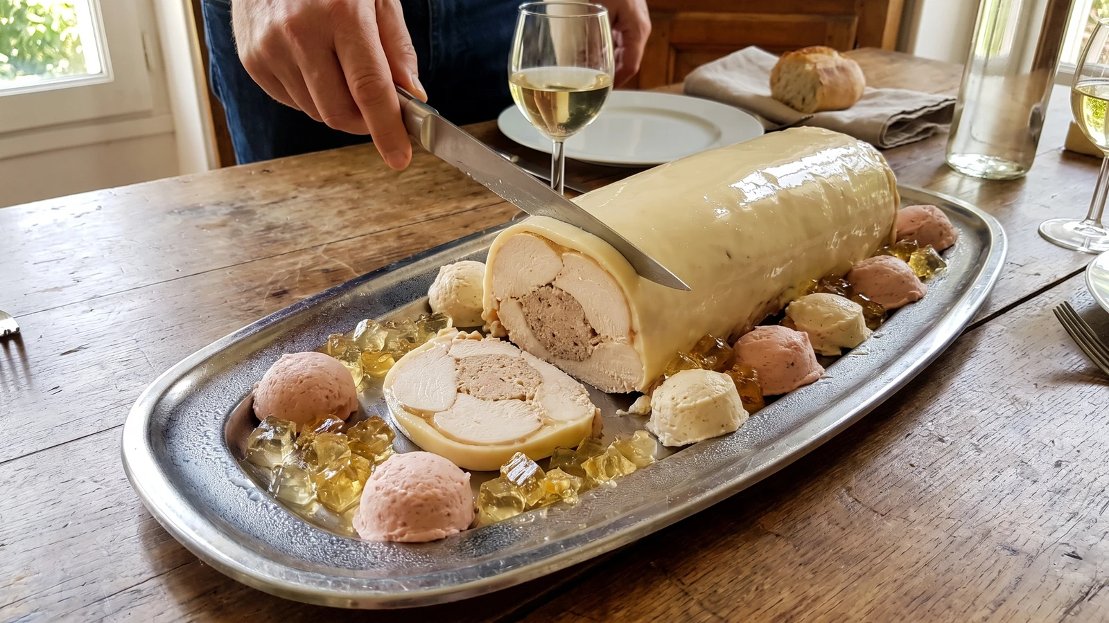 Poularde à la Dampierre