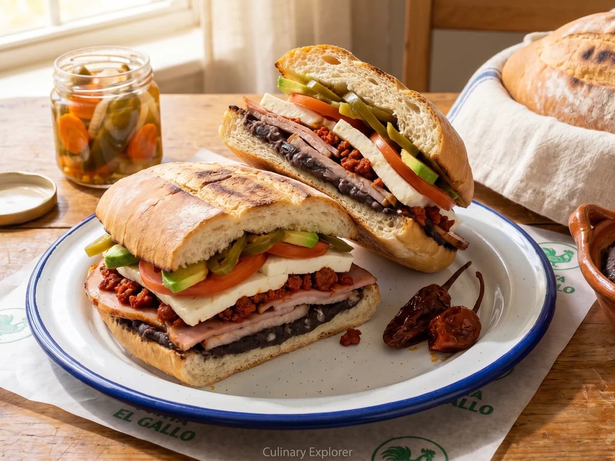 Torta Jarocha (Port of Veracruz Torta)