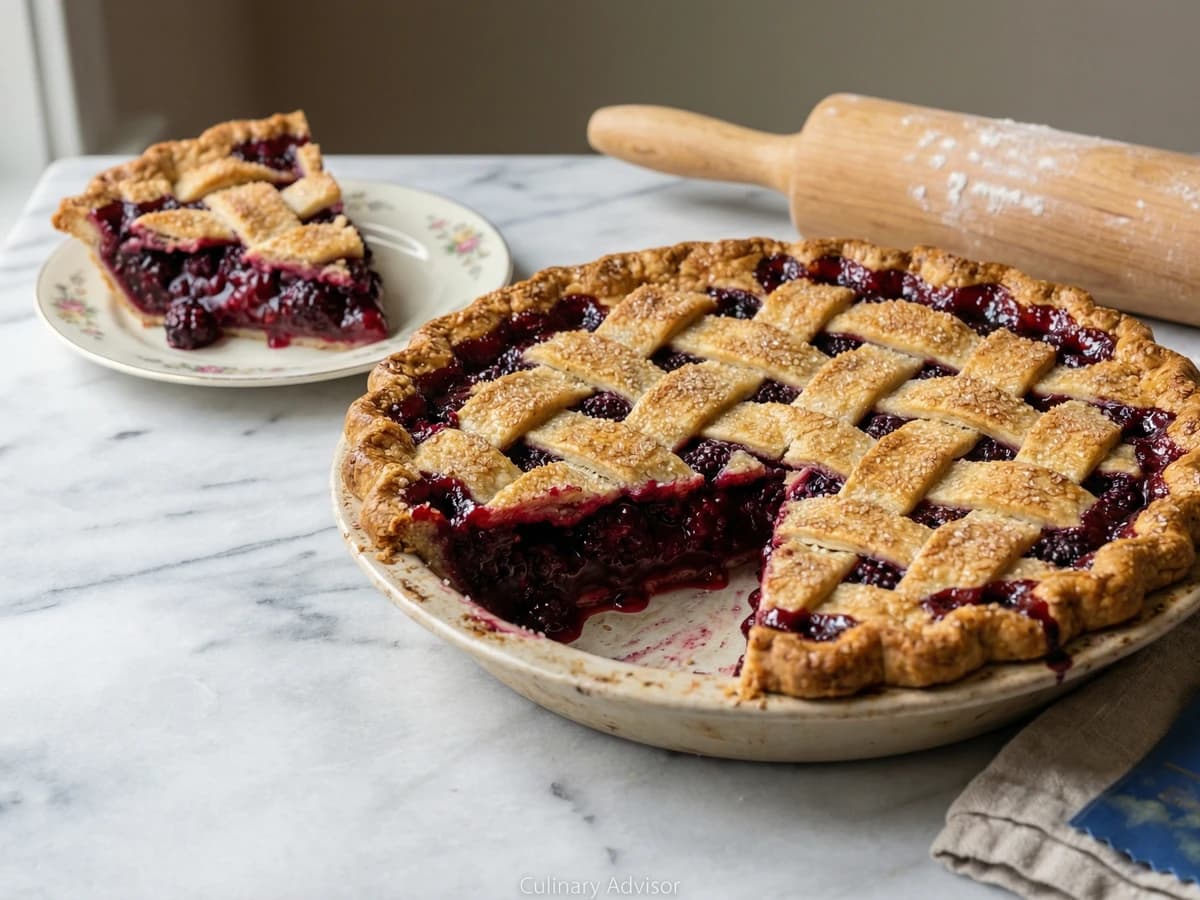 Oregon Marionberry Pie