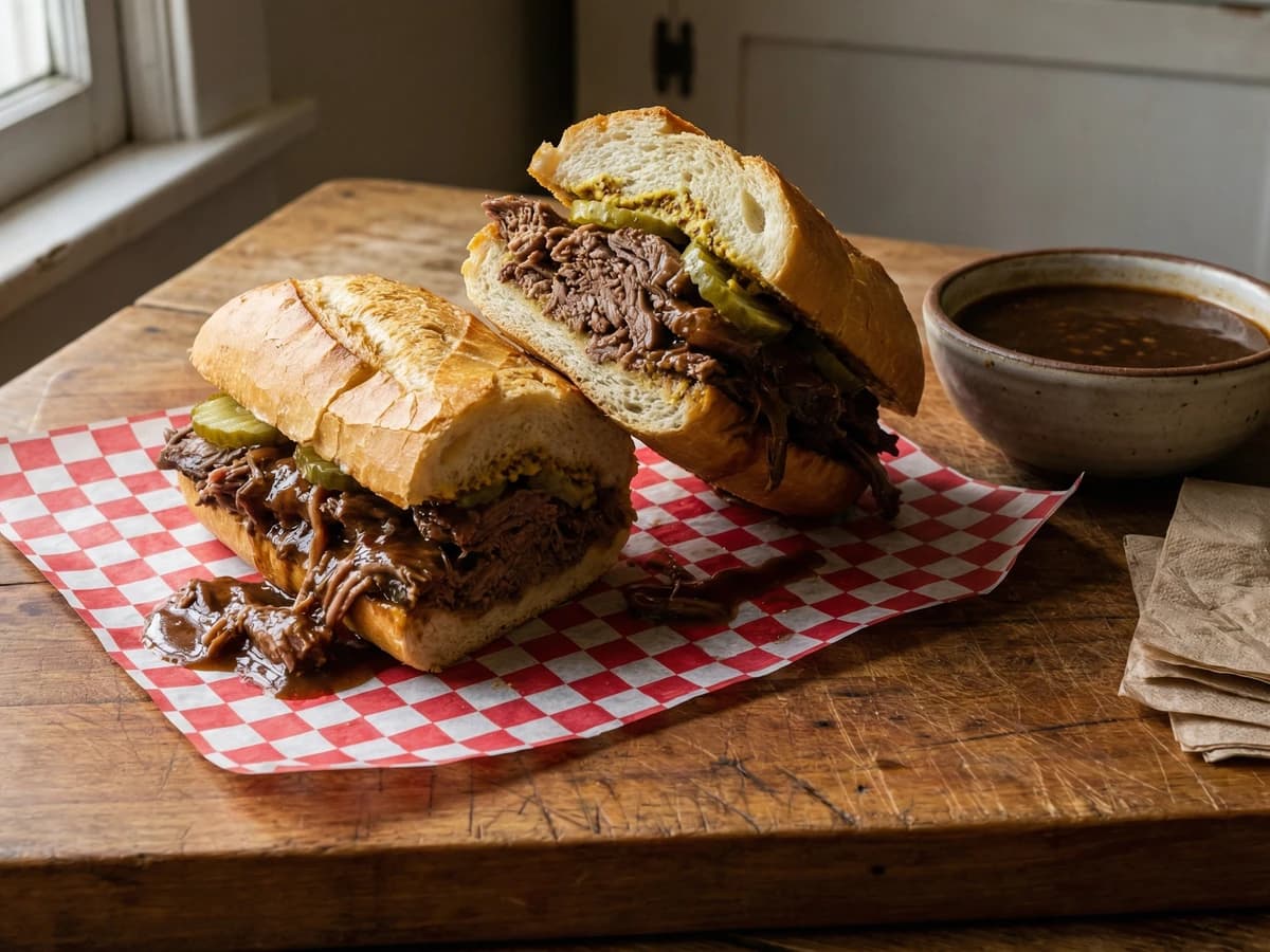 Roast Beef Debris Po' Boy