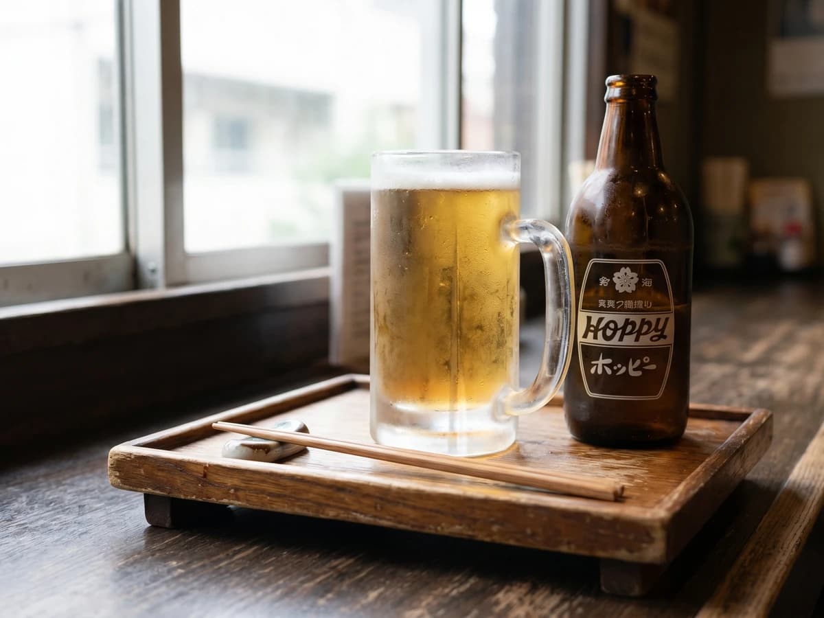 Hoppy (ホッピー, Tokyo shochu-and-Hoppy) - Chef Takumi