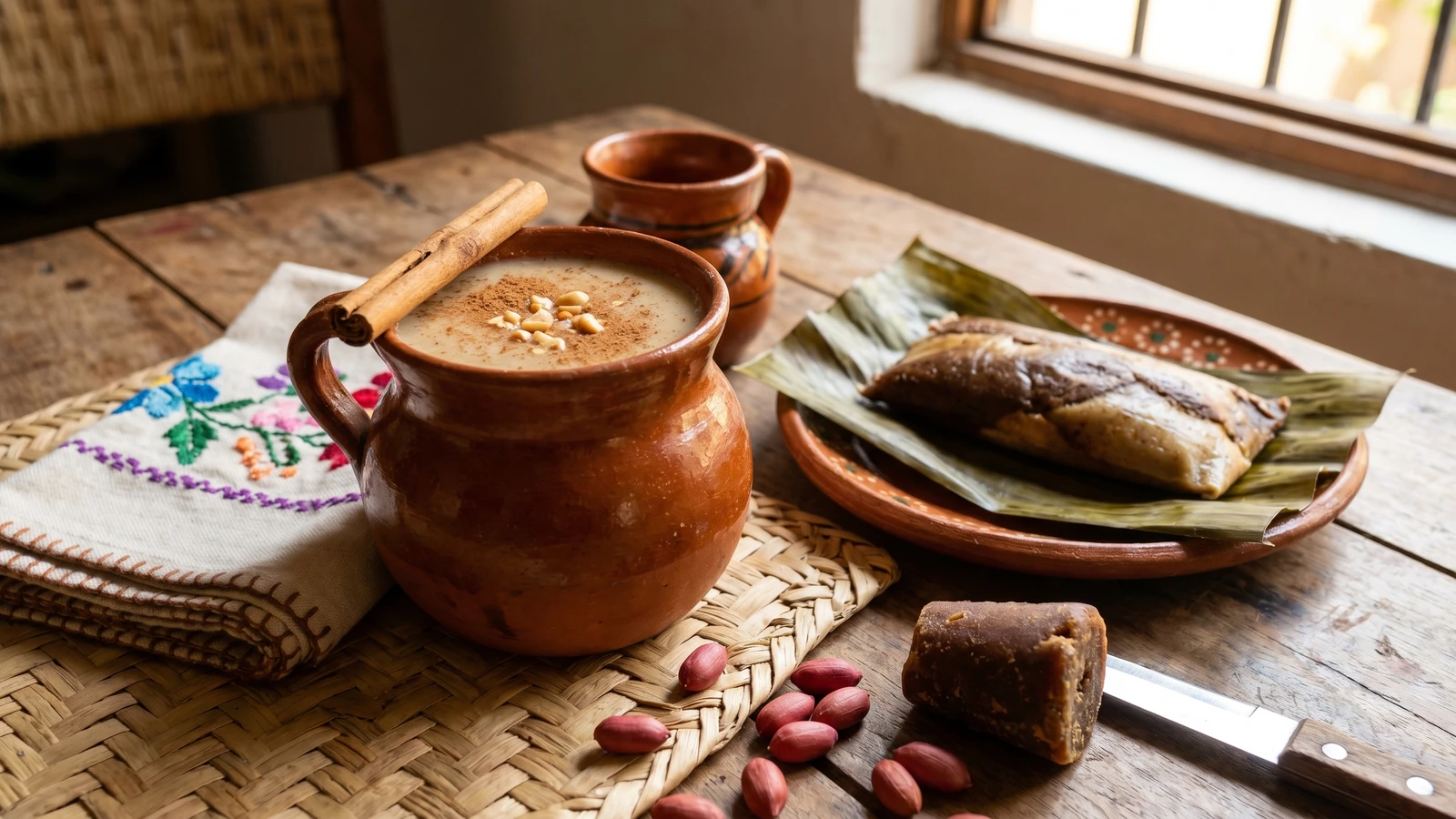 Atole de Cacahuate Oaxaqueño